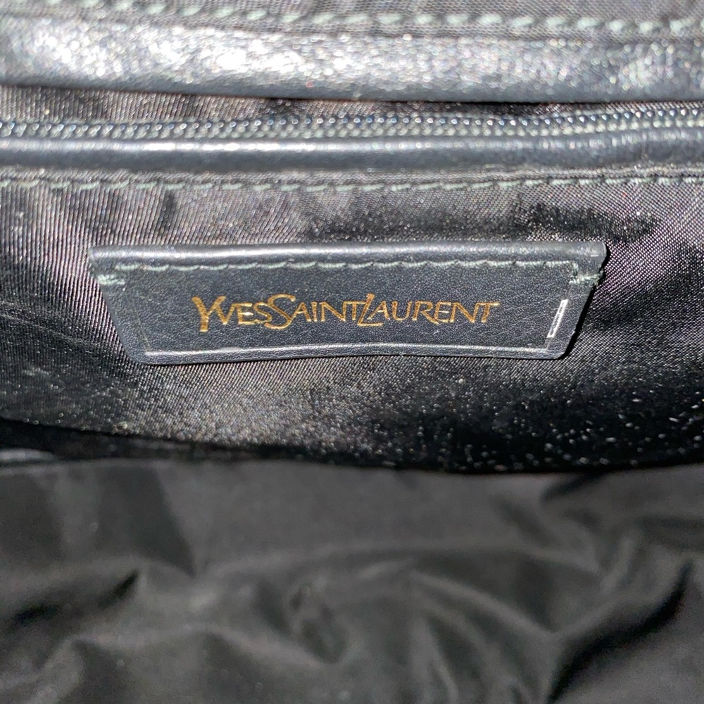 YSL Belle Du Jour RARE NYLON Tote - Picture 14 of 16